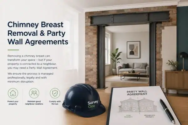 image of how looking chimney breast removal Bristol