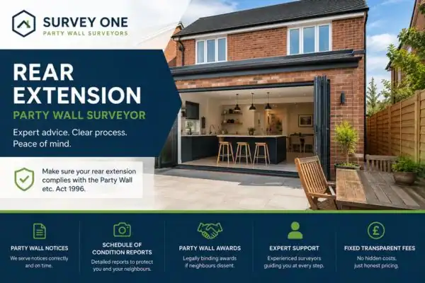 How we can create a party wall agreement for your rear extension Bristol